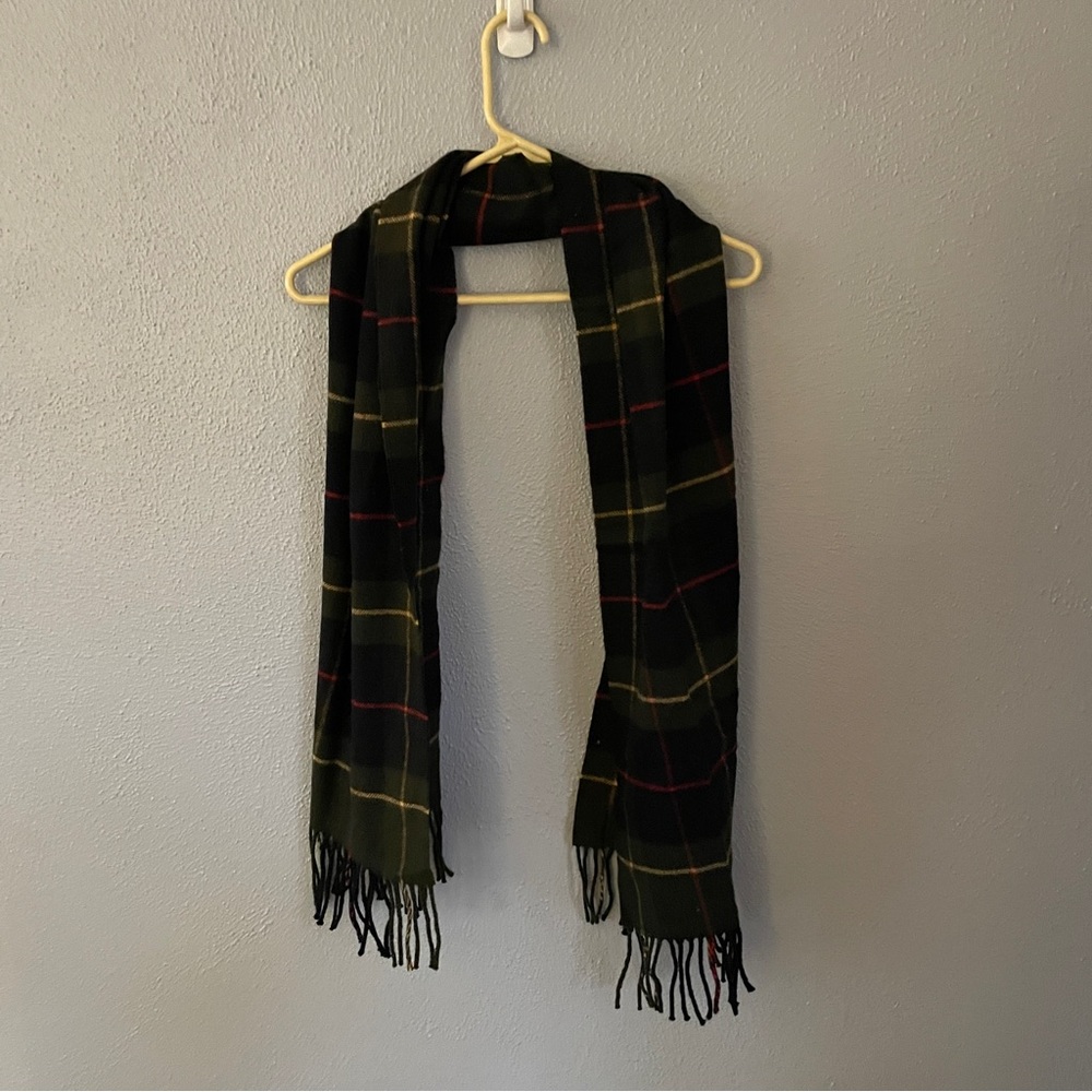 Dondup Woolmark Plaid Scarf